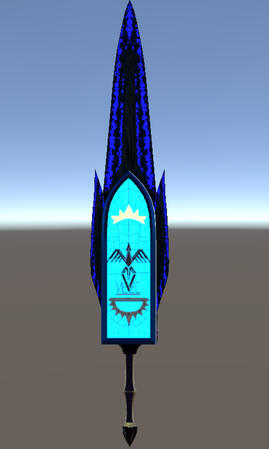 Trick weapon greatsword form (blue side)