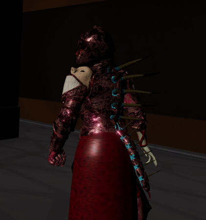 Grotesque armour personal edit (posed in VRChat)