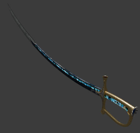 Commission: A sabre inspired from Napoleonic era designs and Elden Ring ***